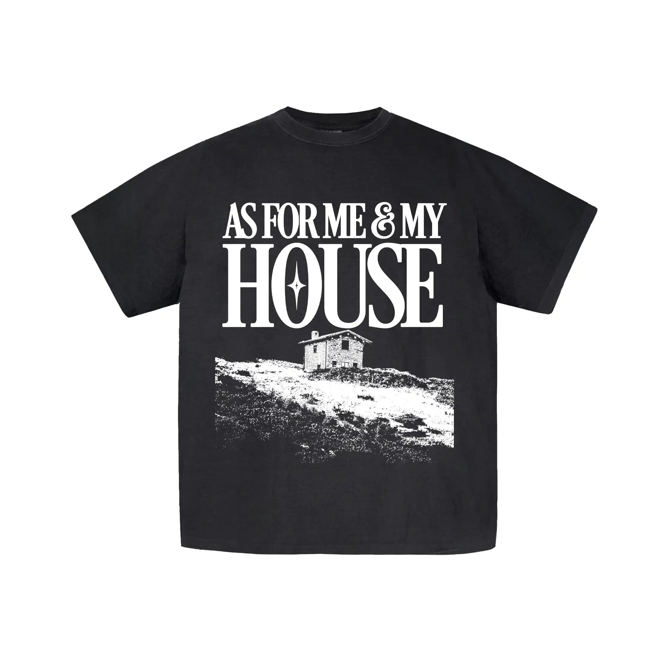 As for Me & My House Tee | Black