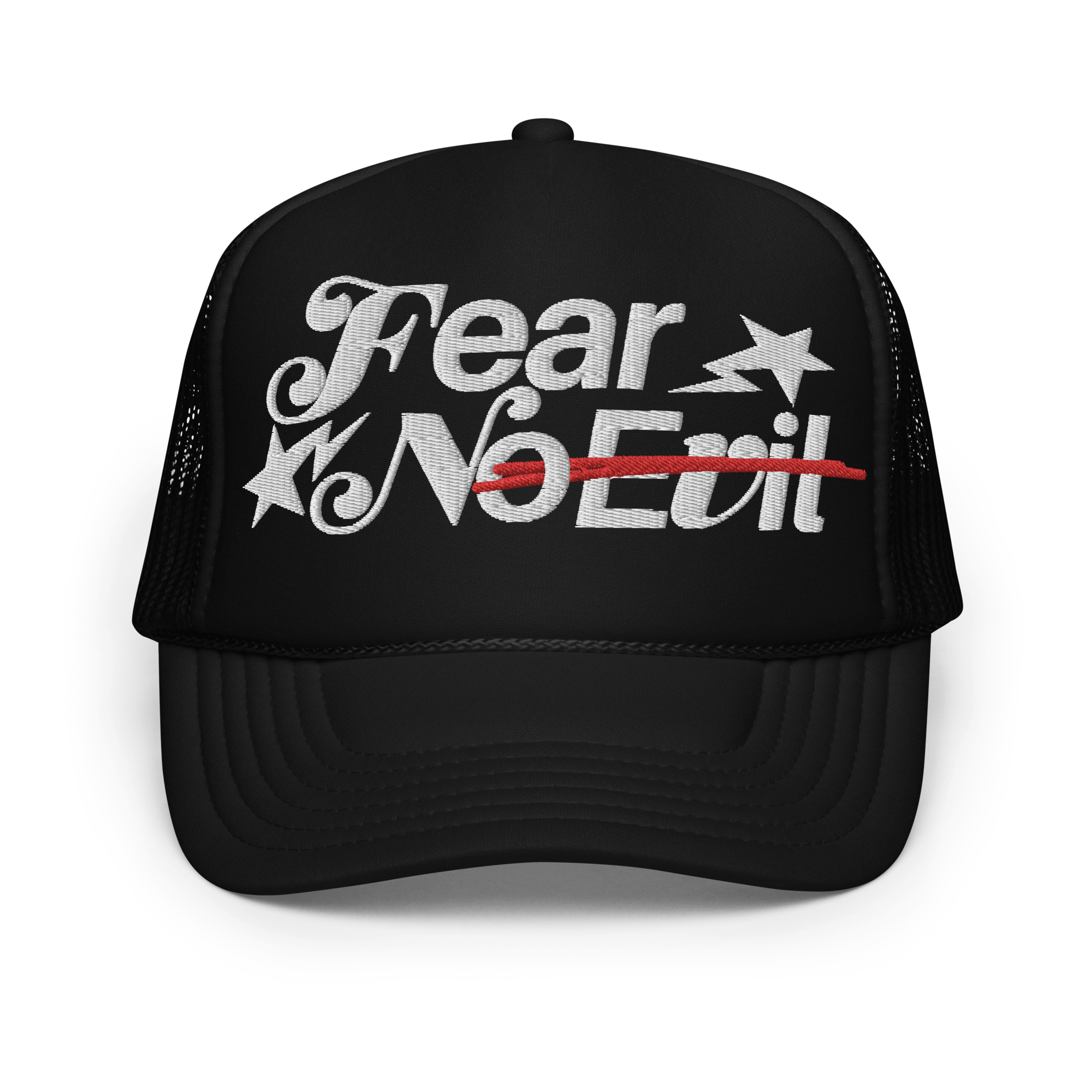 Fear No Evil| Embroidery Foam Trucker