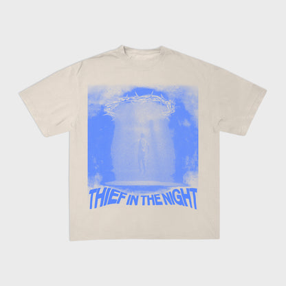 Thief in the Night Tee | White